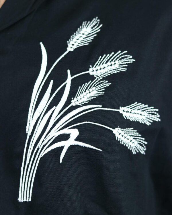 ‘OATS GARDEN-BLACK’ BOXY Cuban - Image 6