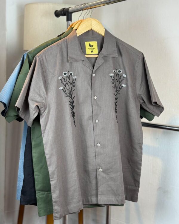 ‘DANDELION-VAMPIRE GRAY’ BOXY Cuban