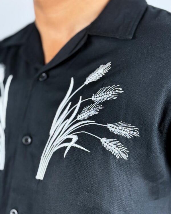 ‘OATS GARDEN-BLACK’ BOXY Cuban - Image 3